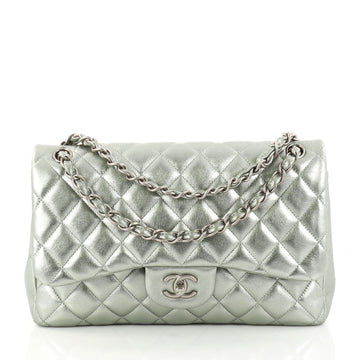 Chanel Classic Double Flap Bag Quilted Lambskin Jumbo 2997701
