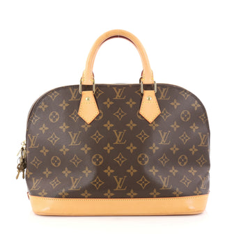 Louis Vuitton Vintage Alma Handbag Monogram Canvas PM 2998901