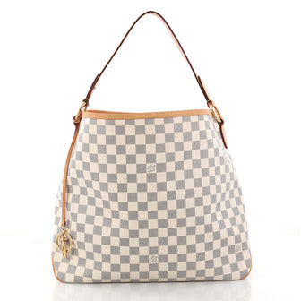 Louis Vuitton Delightful NM Handbag Damier MM White 2999101