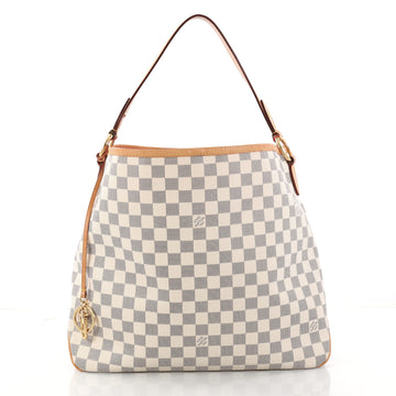 Louis Vuitton Delightful NM Handbag Damier MM White 2999101
