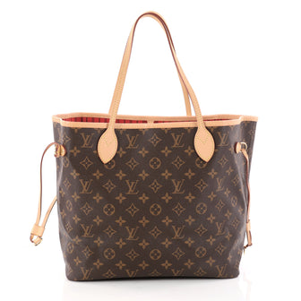 Louis Vuitton Neverfull NM Tote Monogram Canvas MM Brown 2999801