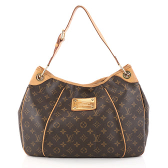 Louis Vuitton Galliera Handbag Monogram Canvas PM Brown 3000901