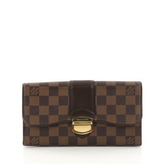 Louis Vuitton Sistina Wallet Damier Brown 3006804