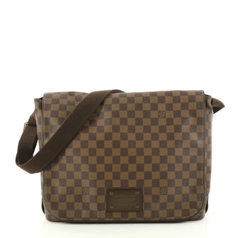 Louis Vuitton Brooklyn Handbag Damier GM Brown 3006901