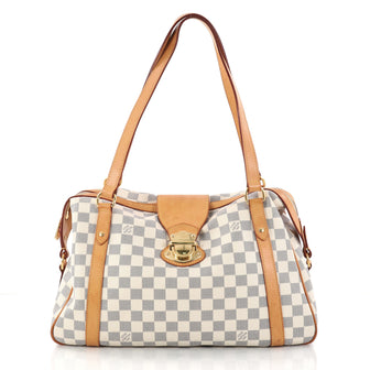 Louis Vuitton Stresa Handbag Damier GM White 3007302