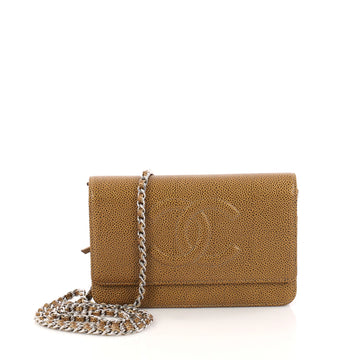 Chanel Timeless Wallet on Chain Caviar Gold 3007310