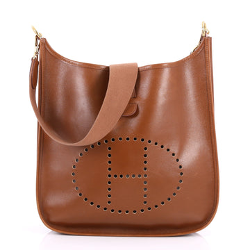 Hermes Evelyne Crossbody Gen I Box Calf PM Brown 3011301