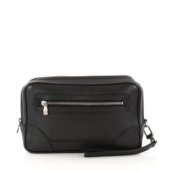 Louis Vuitton Neo Pavel Handbag Taiga Leather Black 3015801