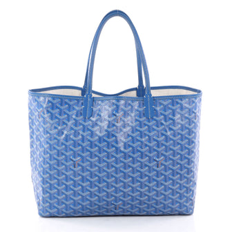 Goyard St. Louis Tote Coated Canvas PM Blue 3016301