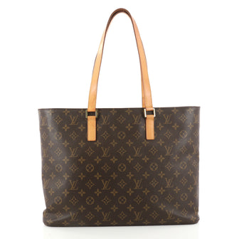 Louis Vuitton Luco Handbag Monogram Canvas Brown 3017301