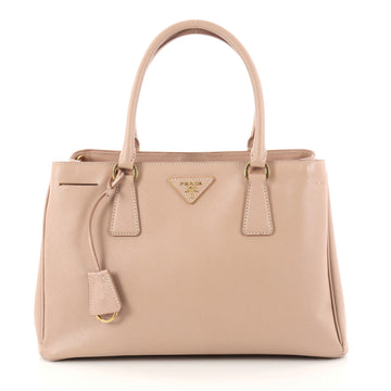 Prada Gardener's Tote Saffiano Leather Medium Pink 3017602