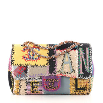 Chanel Classic Single Flap Bag Multicolor Patchwork 3019102