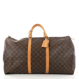 Louis Vuitton Keepall Bag Monogram Canvas 60 Brown 3020403