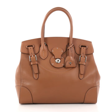 Ralph Lauren Collection Soft Ricky Handbag Leather 33 Brown 3020803