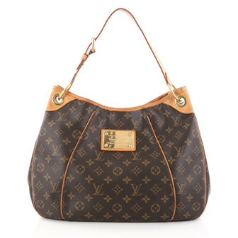 Louis Vuitton Galliera Handbag Monogram Canvas PM Brown 3021301