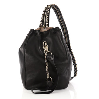 Jimmy Choo Echo Backpack Leather Medium Black 3022703