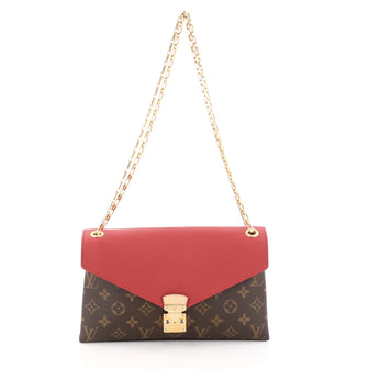 Louis Vuitton Pallas Chain Shoulder Bag Monogram Canvas 3024401