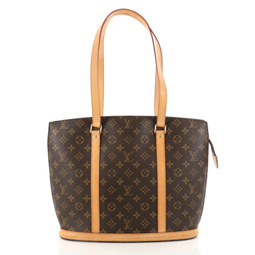 Louis Vuitton Babylone Handbag Monogram Canvas Brown 3024501