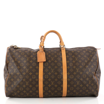 Louis Vuitton Keepall Bag Monogram Canvas 60 Brown 3025103
