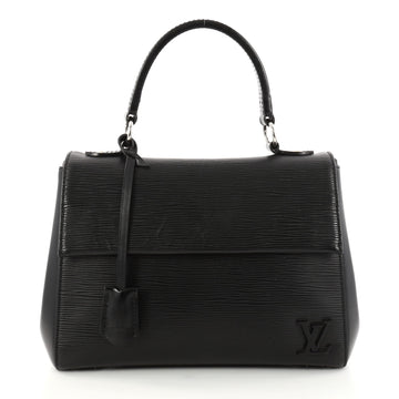 Louis Vuitton Cluny Top Handle Bag Epi Leather BB Black 3027201