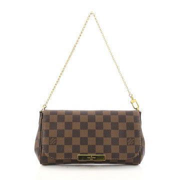 Louis Vuitton Favorite Handbag Damier PM Brown 3027901