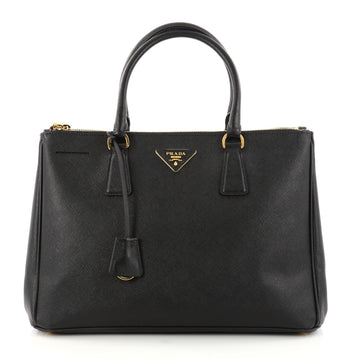 Prada Double Zip Lux Tote Saffiano Leather Medium 30318/01