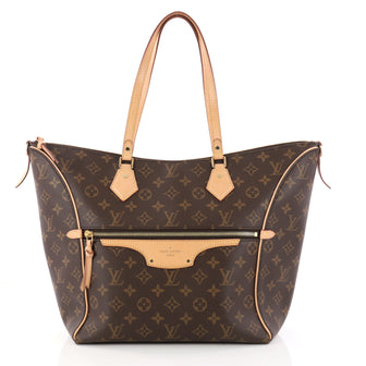 Louis Vuitton Tournelle Tote Monogram Canvas MM Brown 3036201