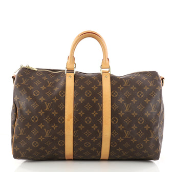 Louis Vuitton Keepall Bandouliere Bag Monogram Canvas 45 3036502