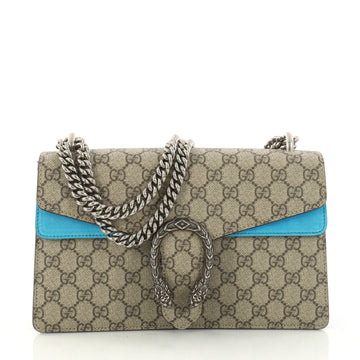 Gucci Dionysus Handbag GG Coated Canvas Small Brown 3037403