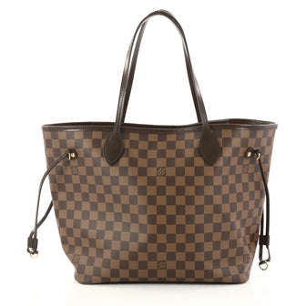 Louis Vuitton Neverfull NM Tote Damier MM Brown 3039101