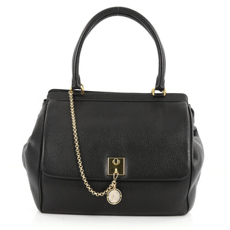Dolce & Gabbana Solid Handbag Leather Medium 30412/02