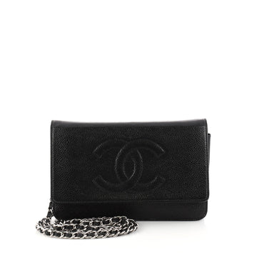 Chanel Timeless Wallet on Chain Caviar Black 3042101