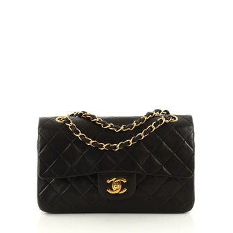Chanel Vintage Classic Double Flap Bag Quilted Lambskin 3042201