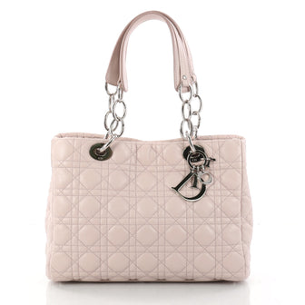 Christian Dior Soft Shopping Tote Cannage Quilt Lambskin 3042603