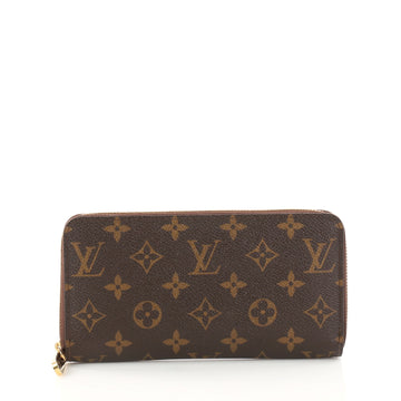Louis Vuitton Zippy Wallet Monogram Canvas Brown 3043101