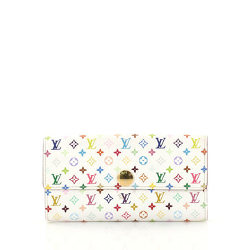 Louis Vuitton Sarah Wallet Monogram Multicolor White 3043102