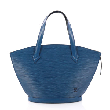 Louis Vuitton Saint Jacques Handbag Epi Leather PM Blue 3043107