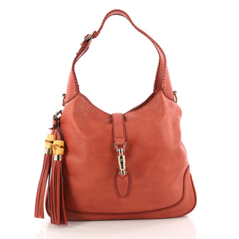 Gucci New Jackie Handbag Leather Medium 30440/03