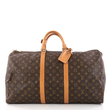 Louis Vuitton Keepall Bag Monogram Canvas 55 Brown 3044101