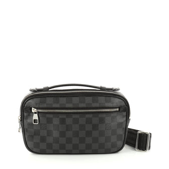 Louis Vuitton Ambler Bag Damier Graphite Black 3044305