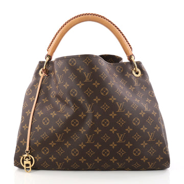 Louis Vuitton Artsy Handbag Monogram Canvas MM Brown 3045101