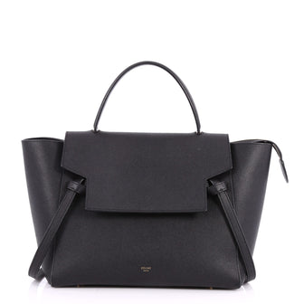 Celine Belt Bag Grainy Leather Mini Black 3045802