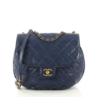 Chanel Dubai Messenger Bag Quilted Aged Calfskin Medium 3046303