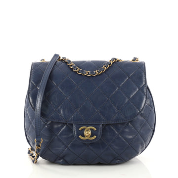 Chanel Dubai Messenger Bag Quilted Aged Calfskin Medium 3046303