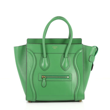 Celine Luggage Handbag Smooth Leather Micro 30464/03
