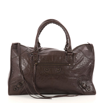 Balenciaga Work Classic Studs Handbag Leather 30469/01
