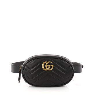 Gucci GG Marmont Belt Bag Matelasse Leather 30470/01