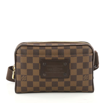 Louis Vuitton Brooklyn Bum Bag Damier Brown 3047506
