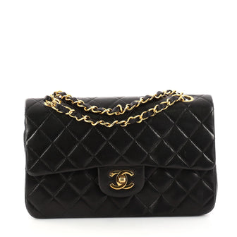 Chanel Vintage Double Sided Flap Bag Quilted Lambskin 3049802