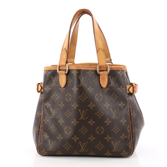 Louis Vuitton Batignolles Handbag Monogram Canvas Brown 3050105
